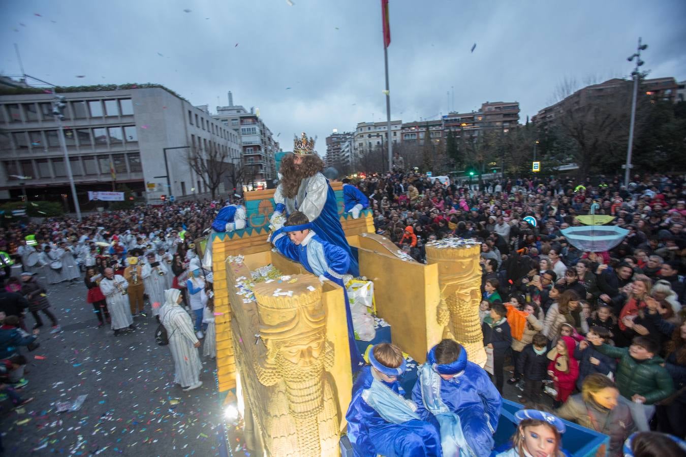 La Cabalgata de Reyes en Granada capital (I)