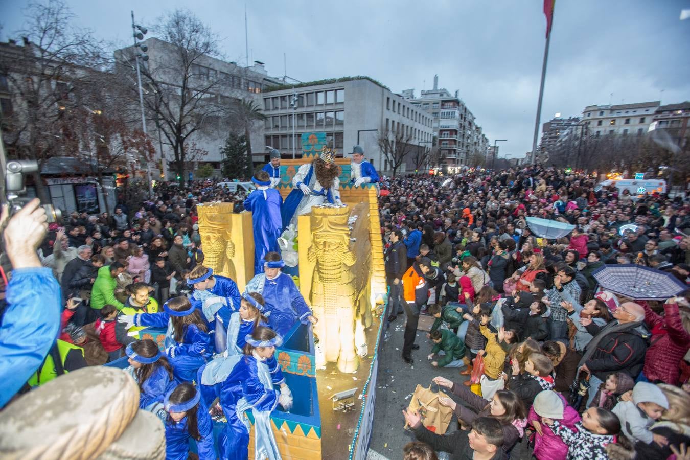 La Cabalgata de Reyes en Granada capital (I)