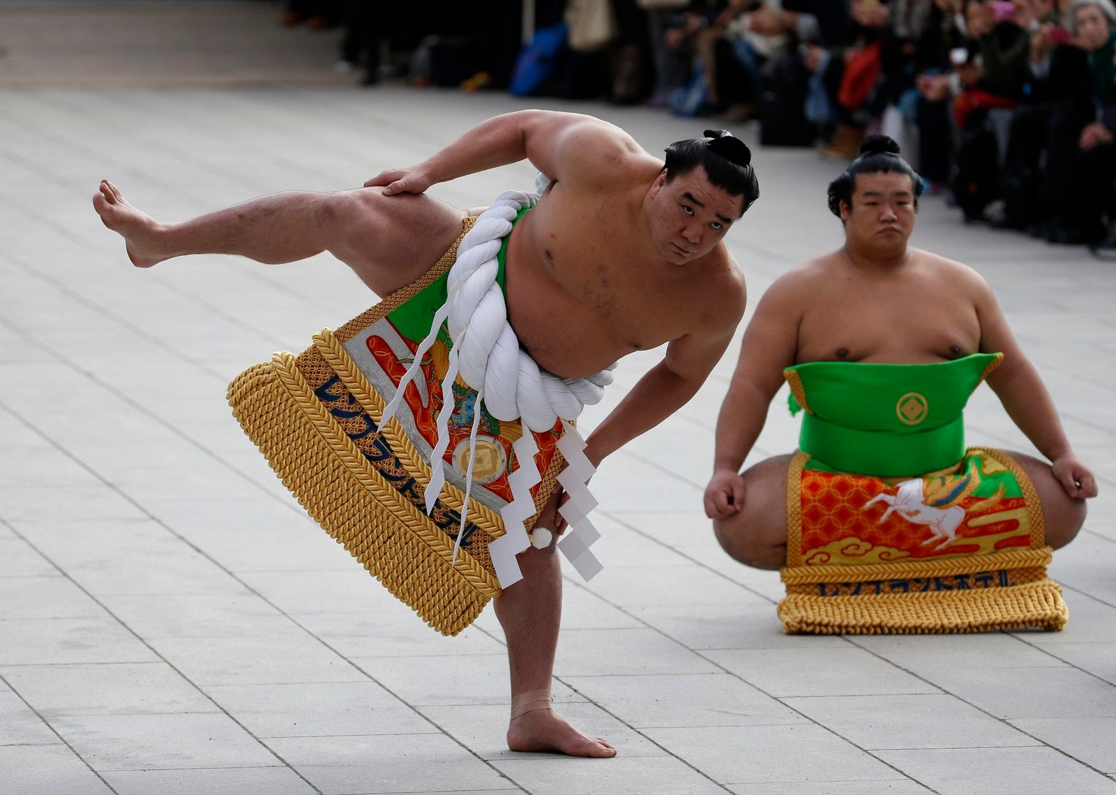 Gran campeón de sumo-mongol nacido Yokozuna Harumafuji.