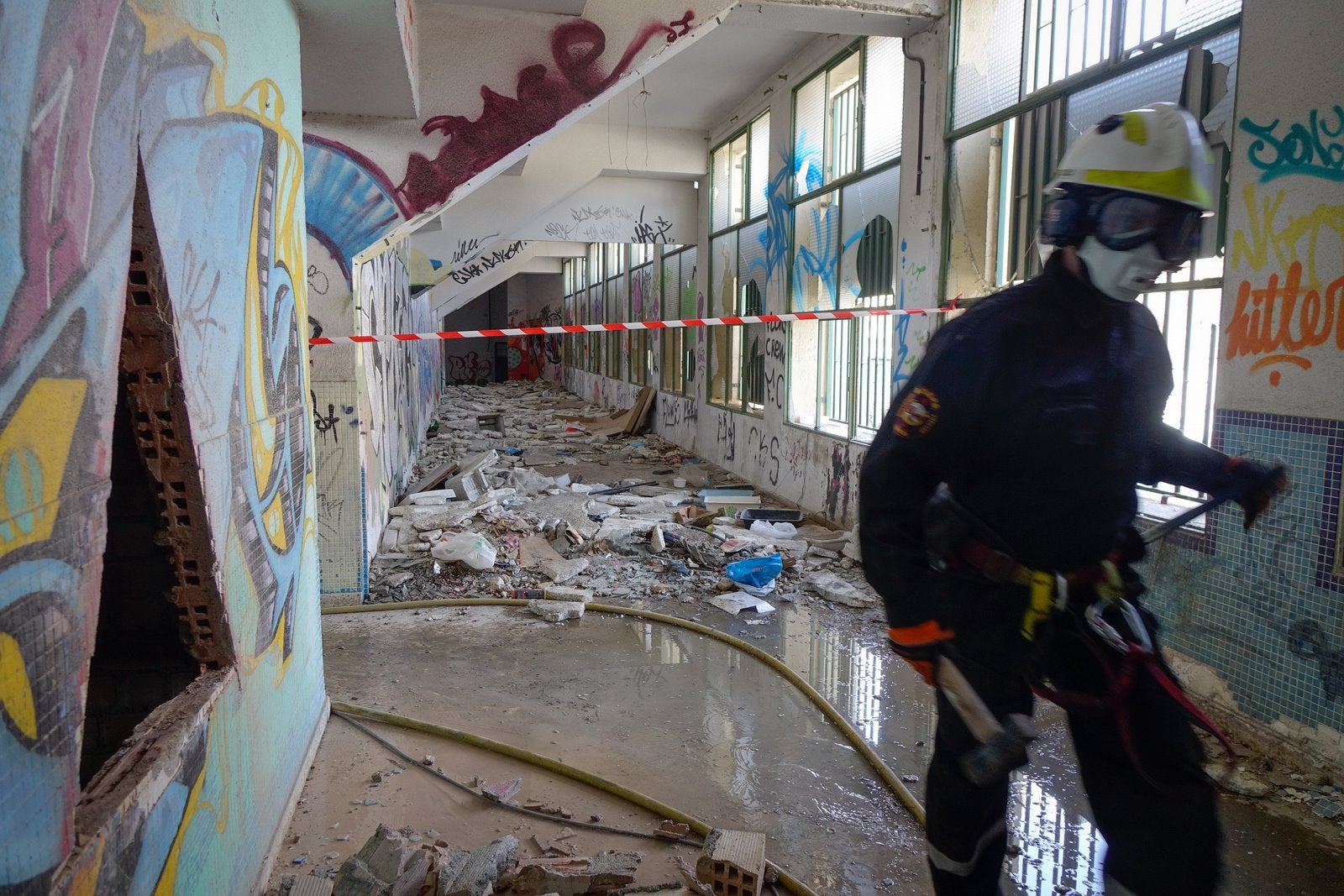 Los bomberos de Granada no solo apagan fuegos....