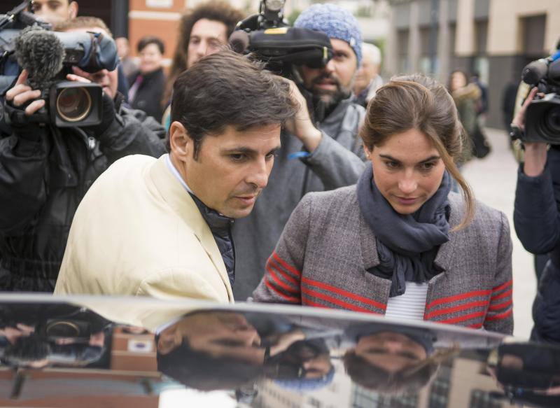 Fran Rivera en la Fiscalía de Menores de Sevilla