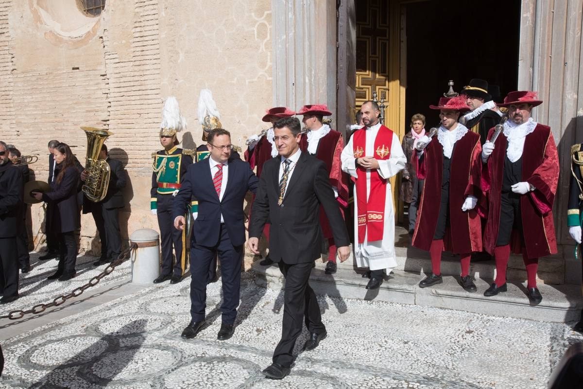 Misa en la Abdía del Sacromonte en honor a San Cecilio