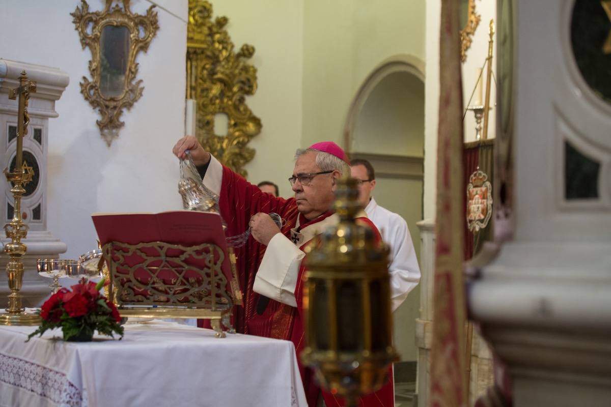 Misa en la Abdía del Sacromonte en honor a San Cecilio