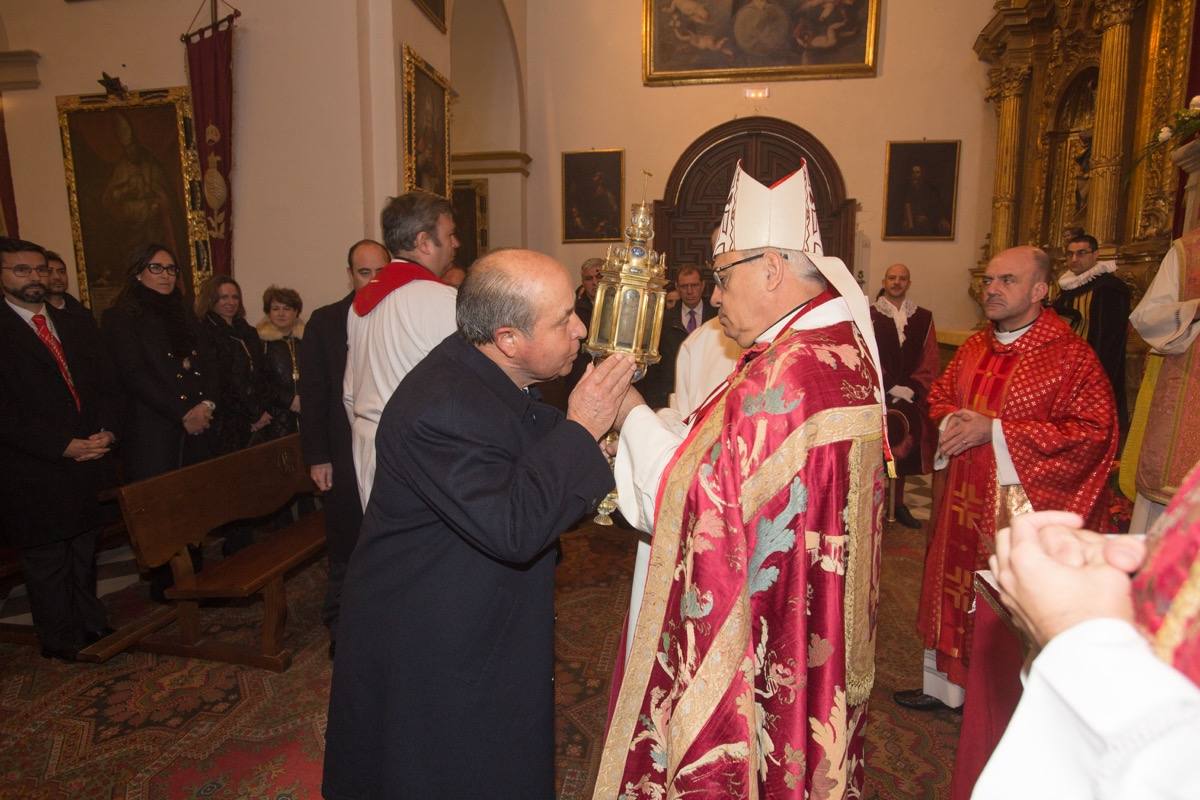 Misa en la Abdía del Sacromonte en honor a San Cecilio
