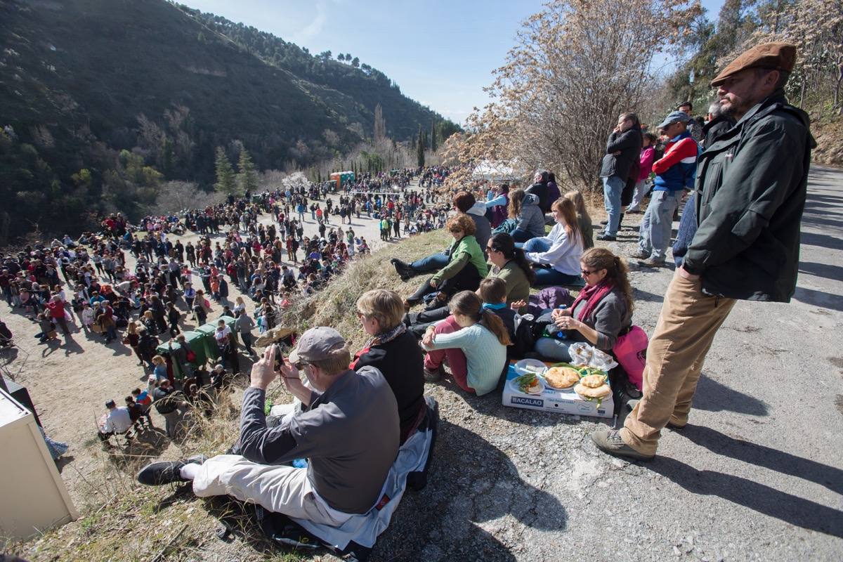 Un millar de granadinos participa en el Sacromonte en la romería de su patrón