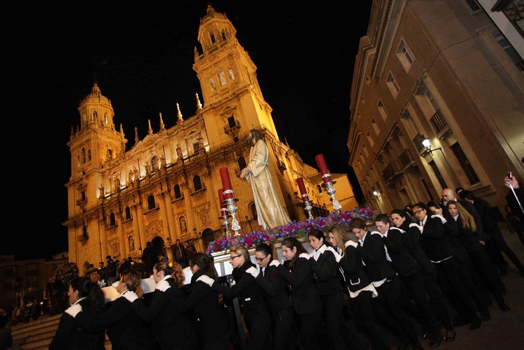 Miércoles de ceniza en la catedral de Jaén