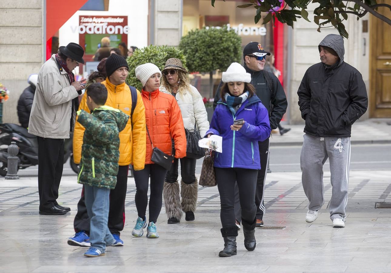 Viernes de lluvia fina en Granada