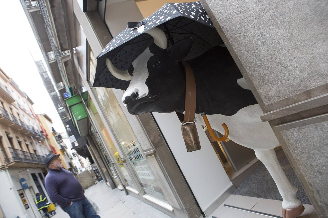 Viernes de lluvia fina en Granada