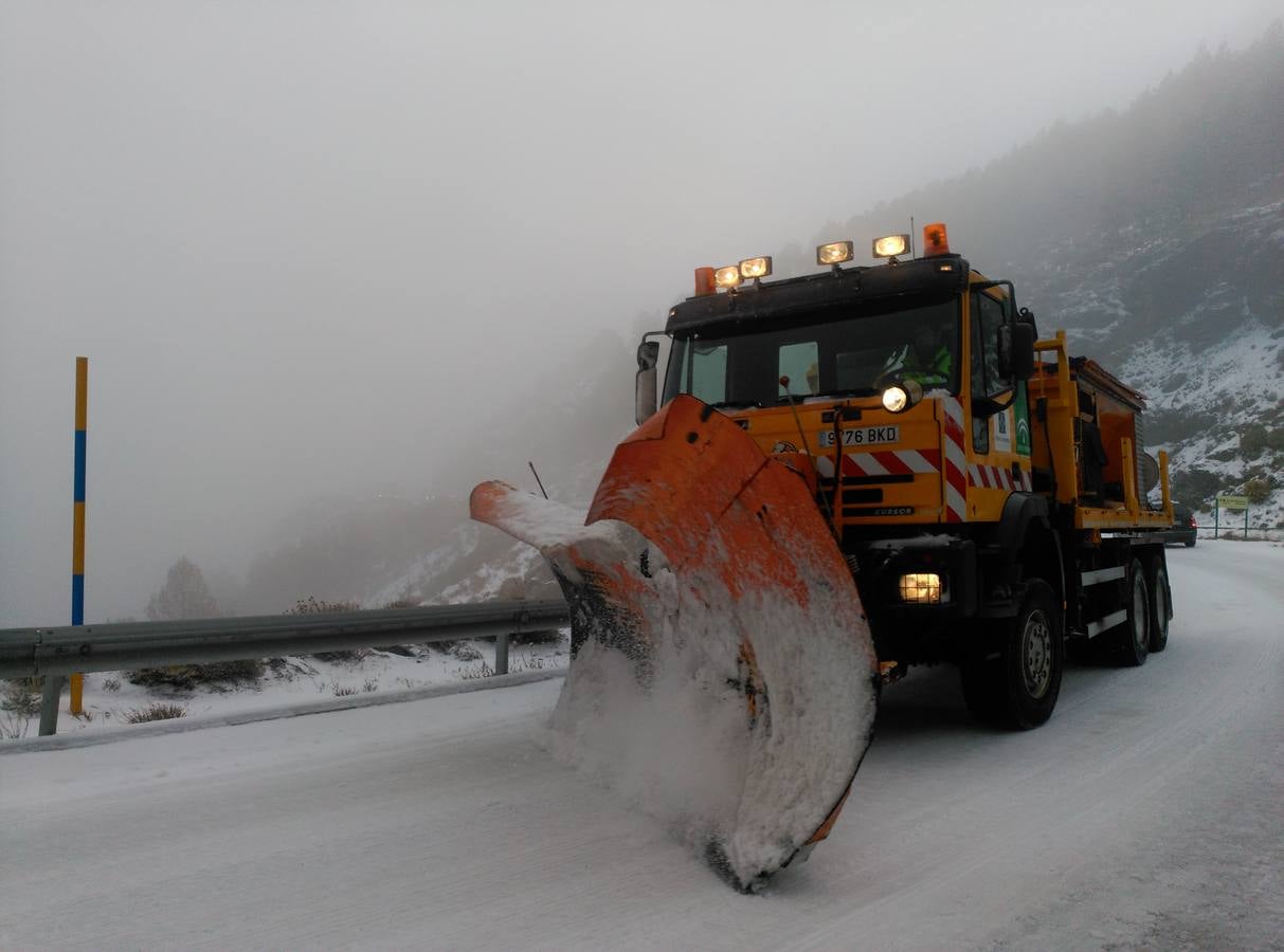 El invierno hace estragos en Granada