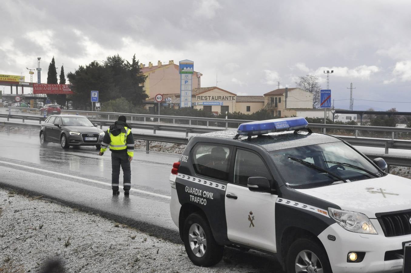 El invierno hace estragos en Granada