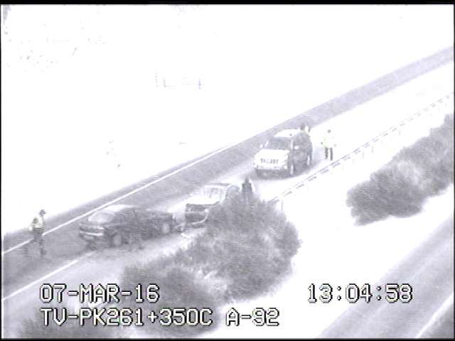 La nieve dificulta el tráfico en la provincia