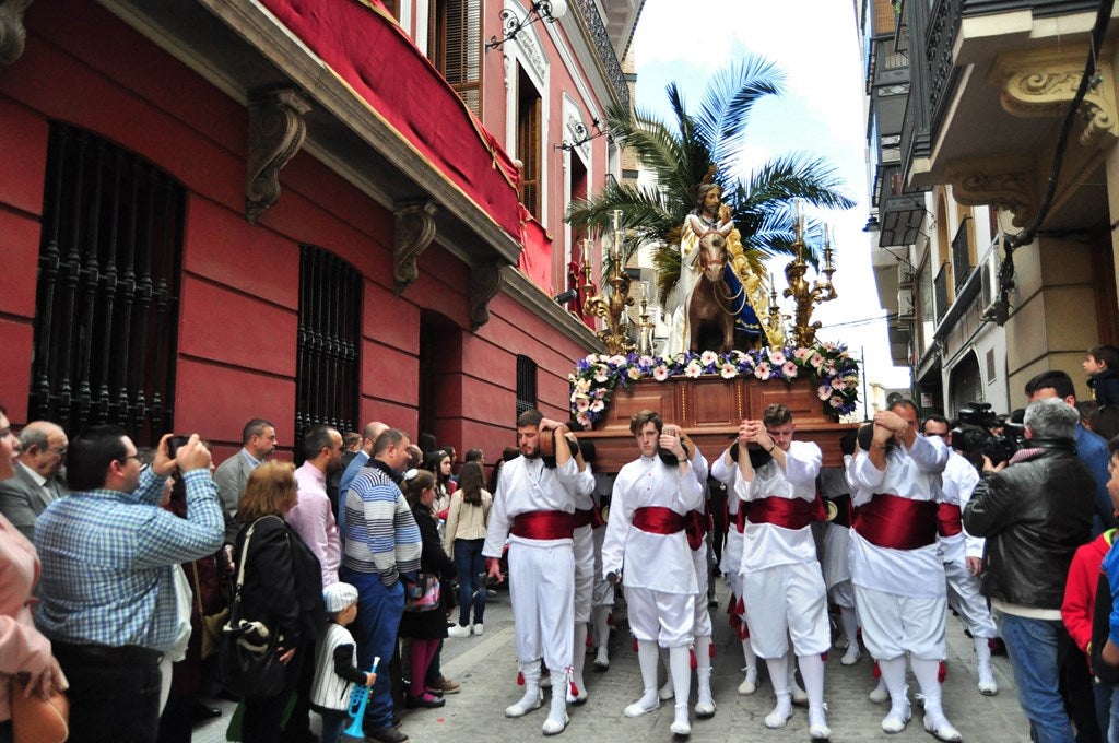 Loja sí pasea su Borriquilla