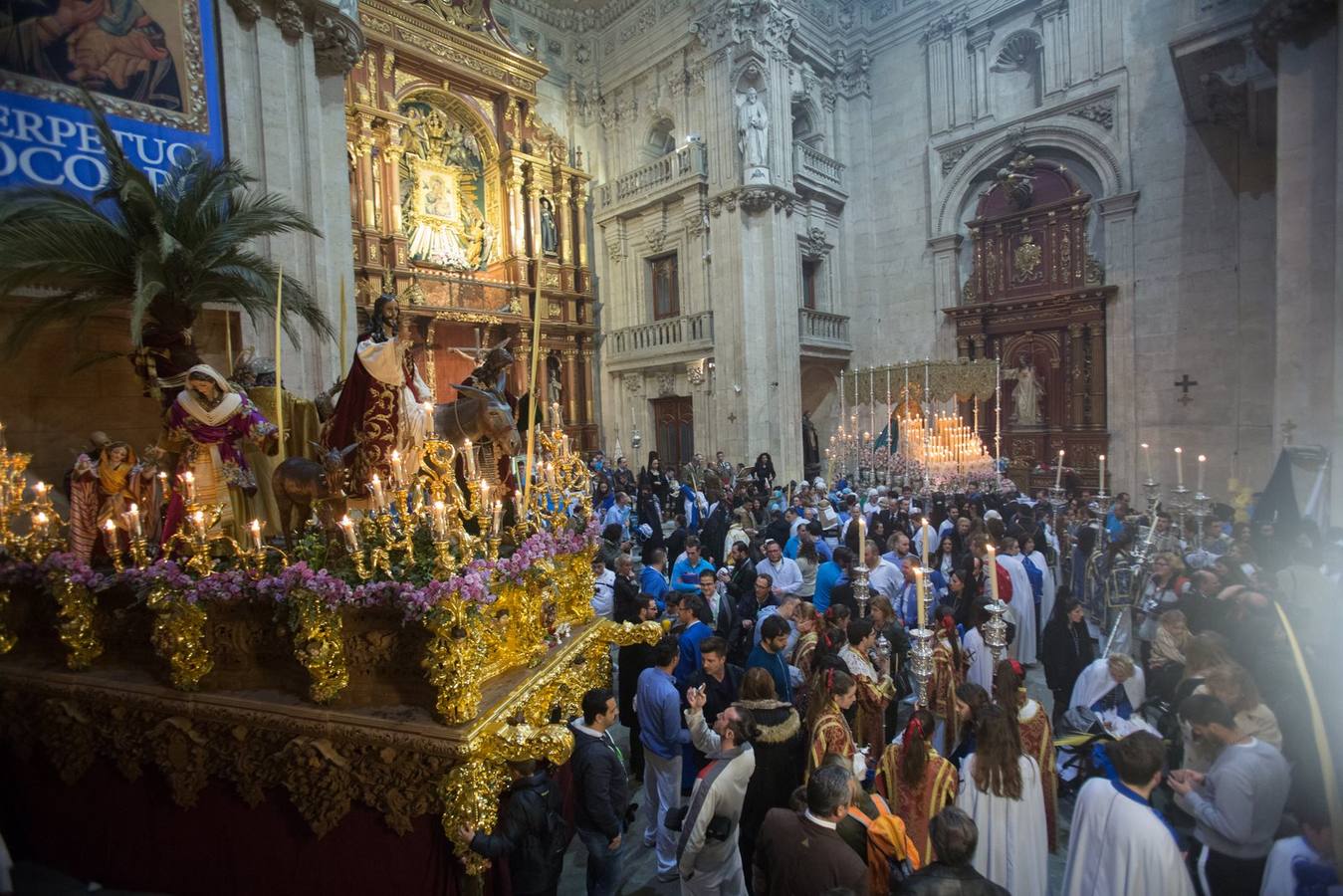 La Borriquilla no pudo salir