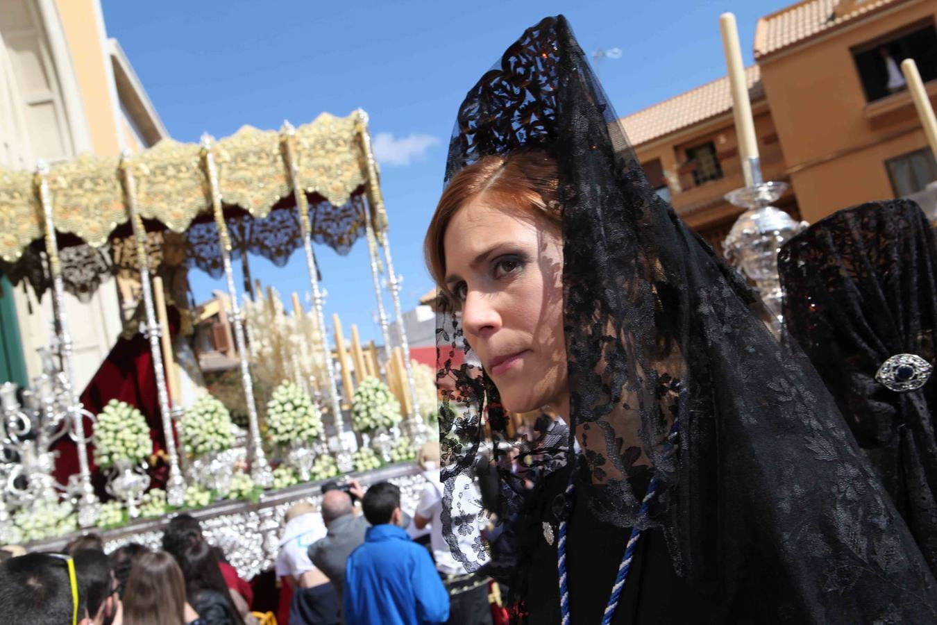 &#039;La Borriquilla&#039; se lució rodeada de luz