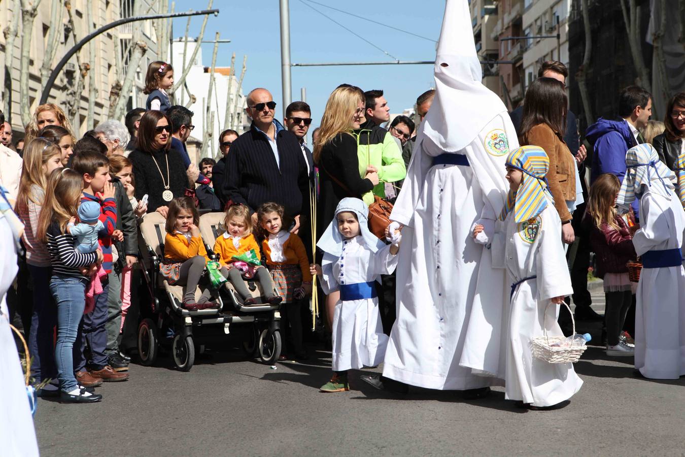 &#039;La Borriquilla&#039; se lució rodeada de luz