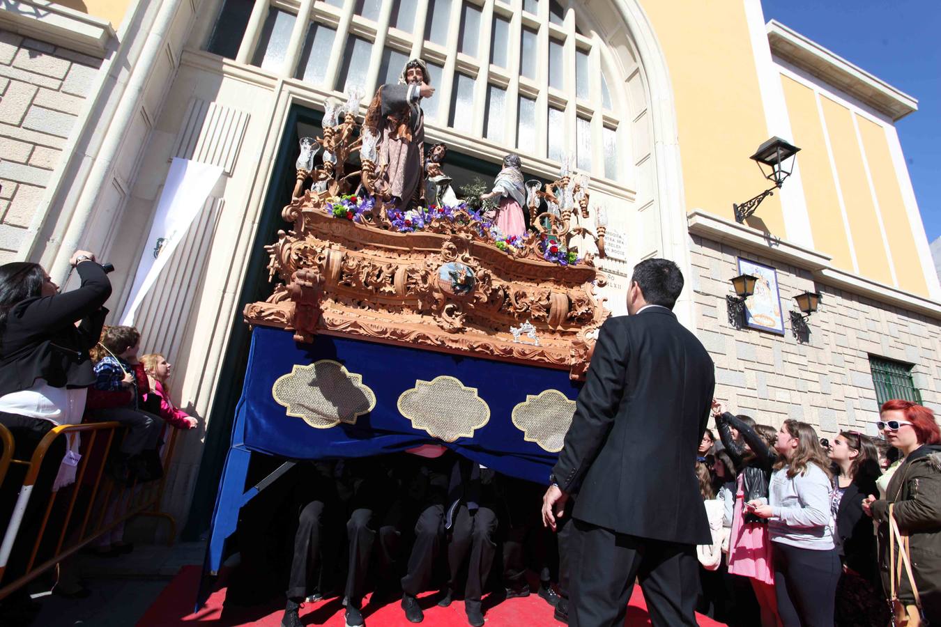 &#039;La Borriquilla&#039; se lució rodeada de luz