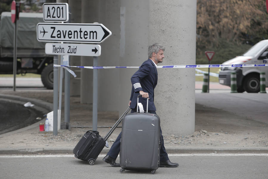 Zaventem, un aeropuerto blindado