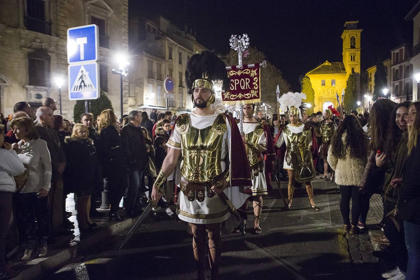 La procesión oficial