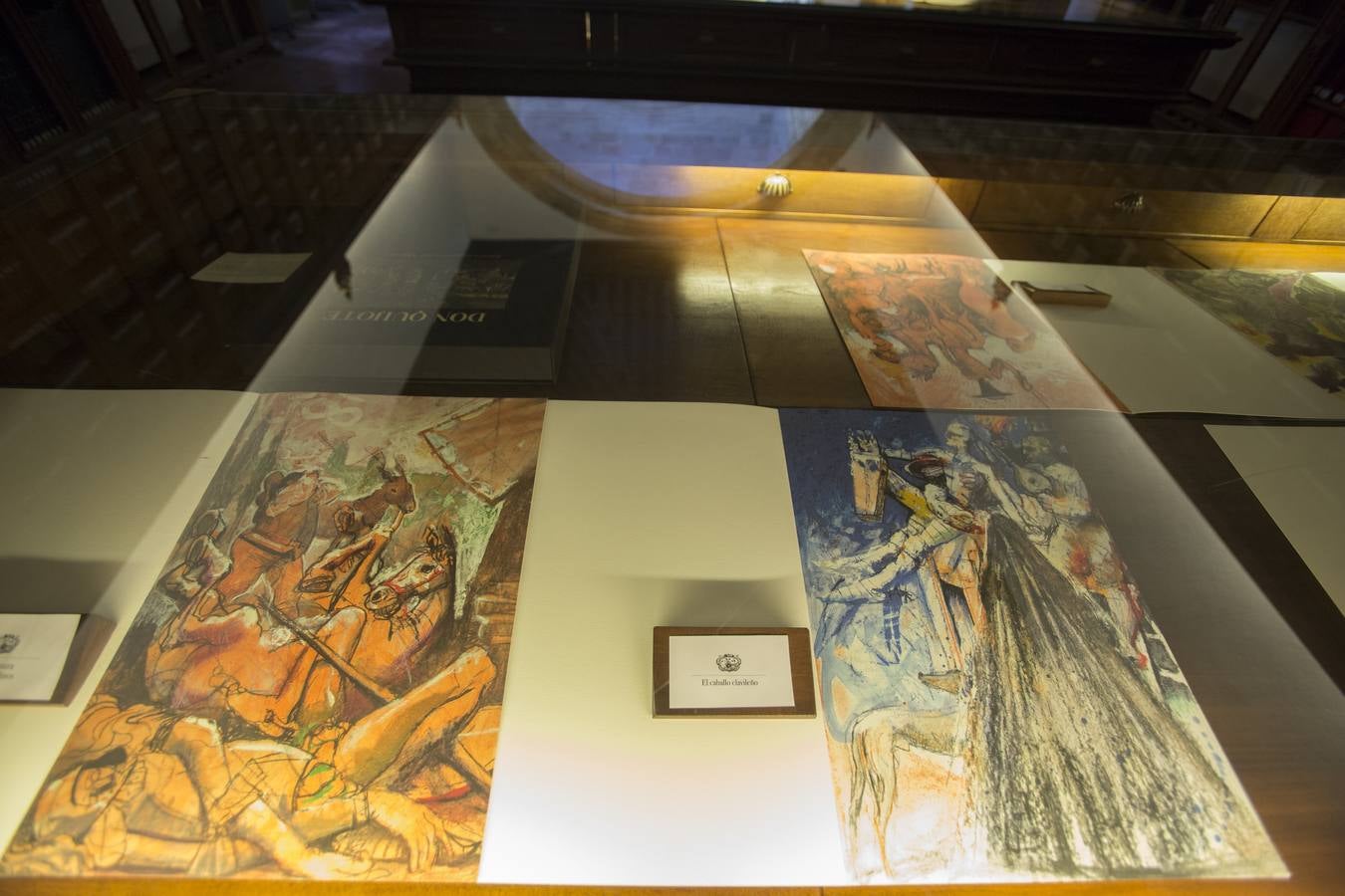 La Biblioteca del Hospital Real reúne ediciones antiguas y raras de Cervantes