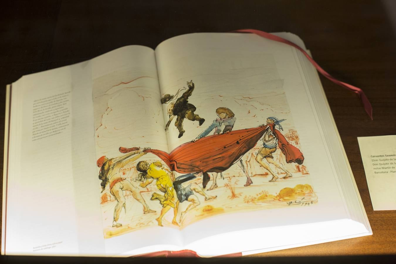 La Biblioteca del Hospital Real reúne ediciones antiguas y raras de Cervantes