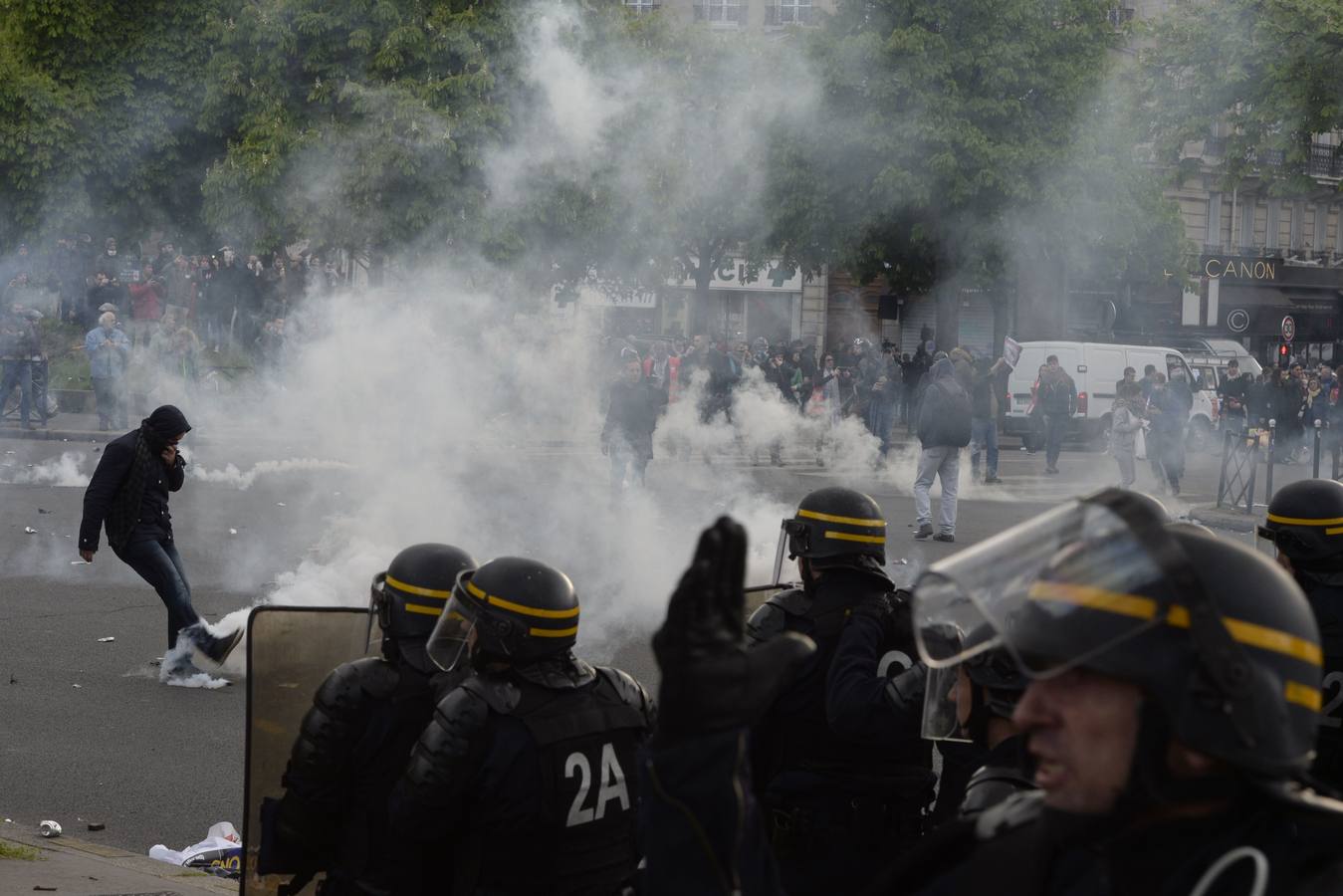 Nueva jornada de protestas en Francia contra la reforma laboral