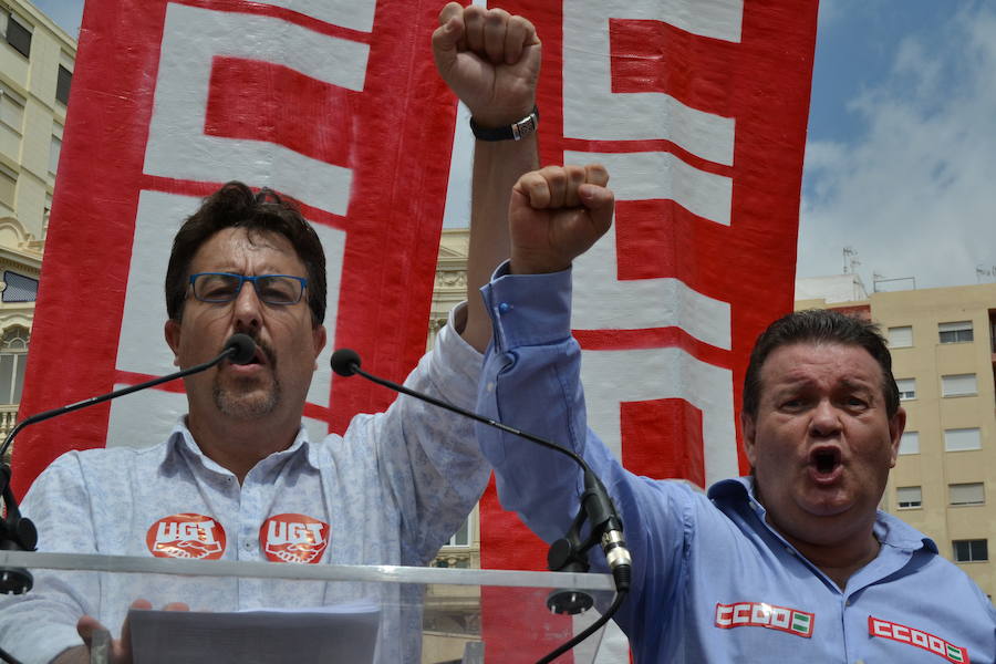 Almería sale a la calle por el Primero de Mayo