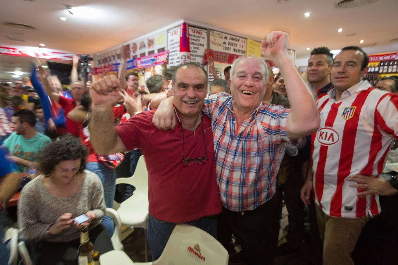 La pasión se desata en la &#039;casa&#039; del Atlético en Granada