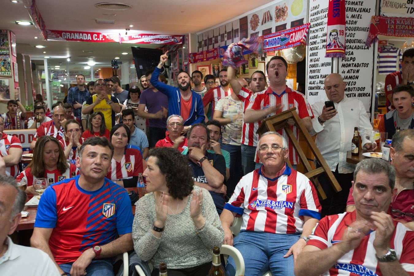 La pasión se desata en la &#039;casa&#039; del Atlético en Granada