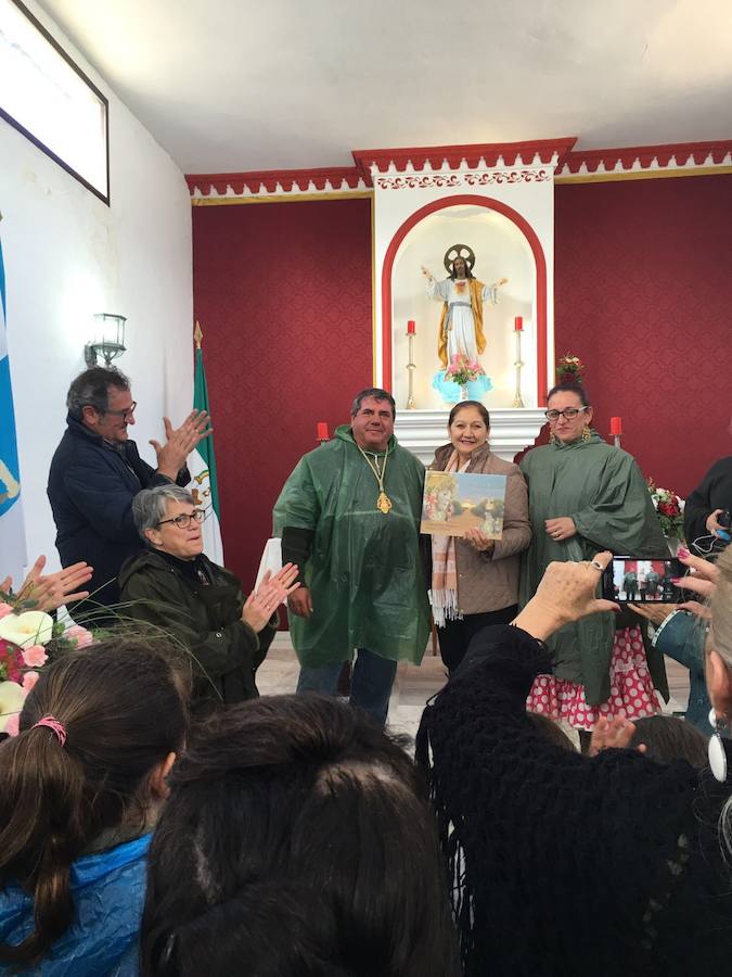 Al Rocío desde Jaén con la lluvia como compañía