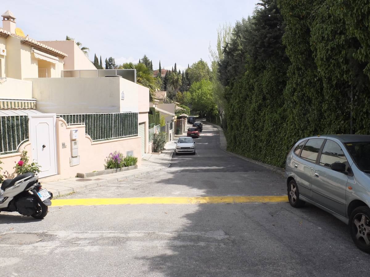 Calle Adinamar, que acaba de ser abierta y declarada pública.