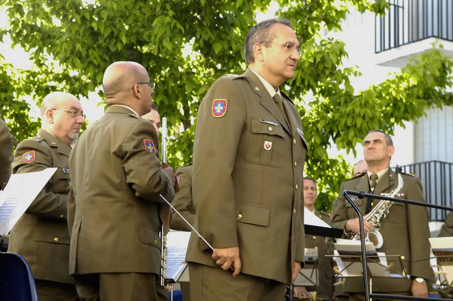 La Unidad de Música de la Academia General Militar ofrece un concierto en Pórtugos