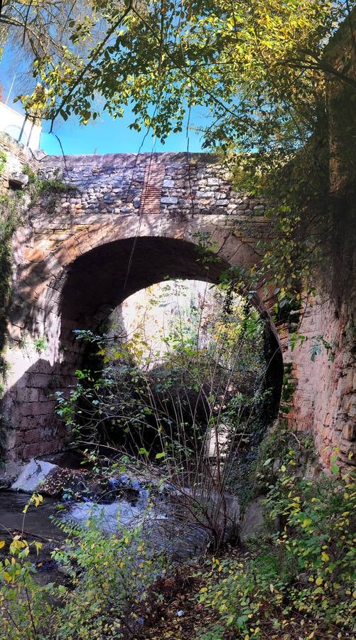 El primer puente del recorrido, el del Aljibillo.