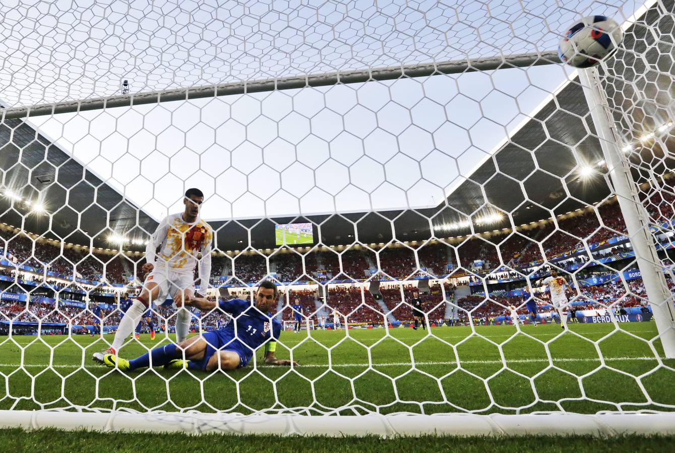 Las mejores imágenes de la derrota de España ante Croacia