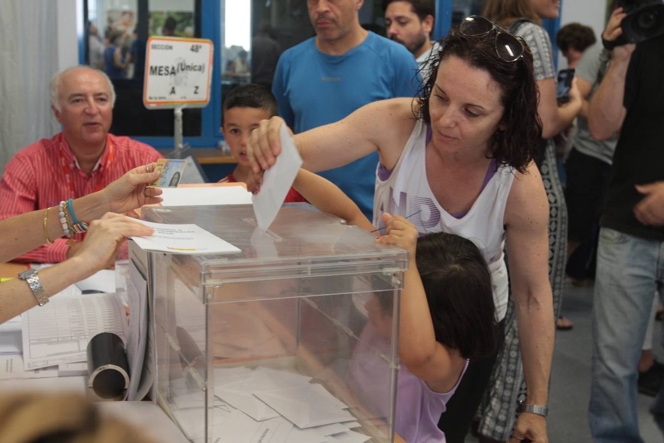 Domingo electoral en Almería