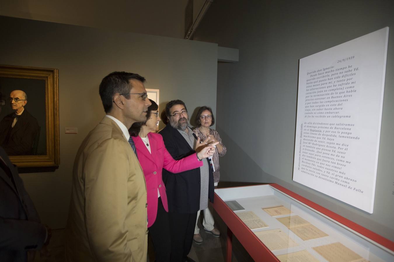 Una muestra repasa con 150 piezas las casi tres décadas de amistad de Zuloaga y Falla