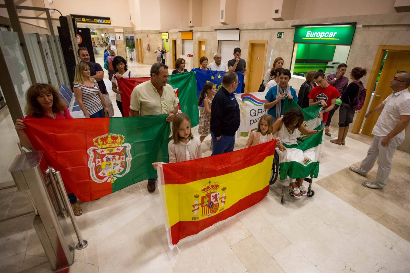 Los héroes paralímpicos de Río ya están en casa