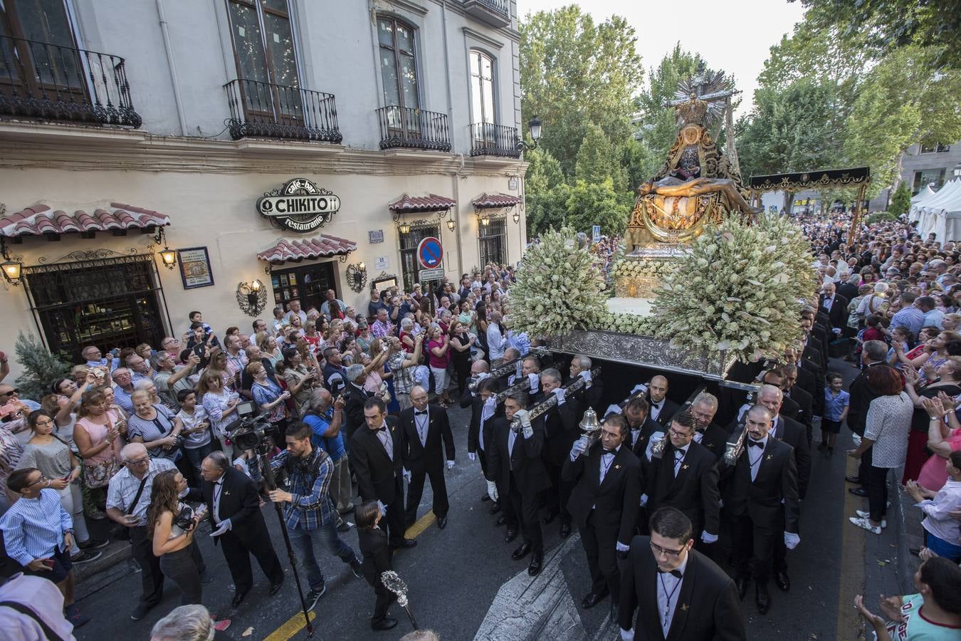 Procesión de la Virgen de las Angustias