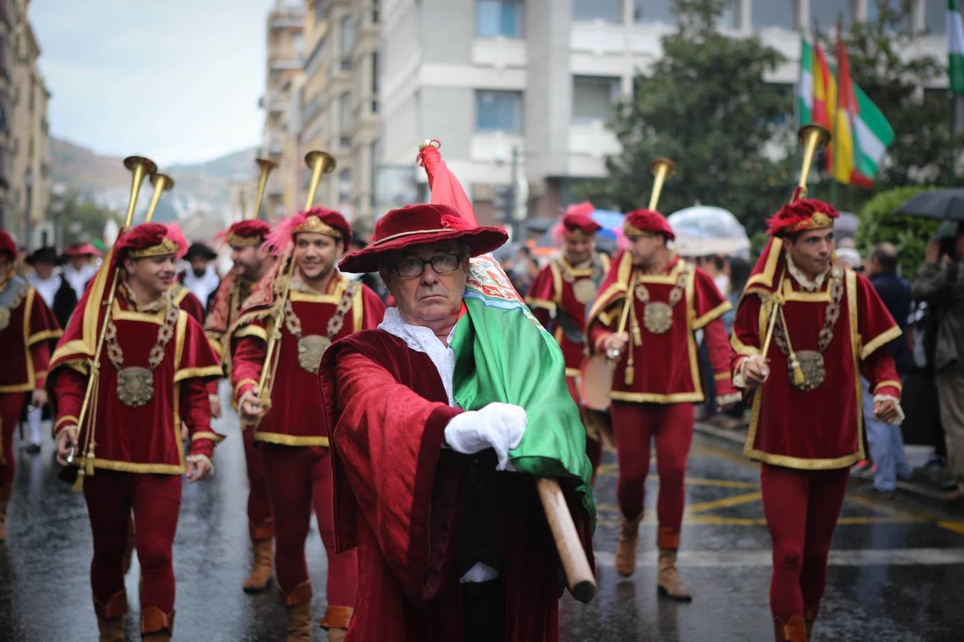 Granada celebra el día de la Fiesta Nacional de España