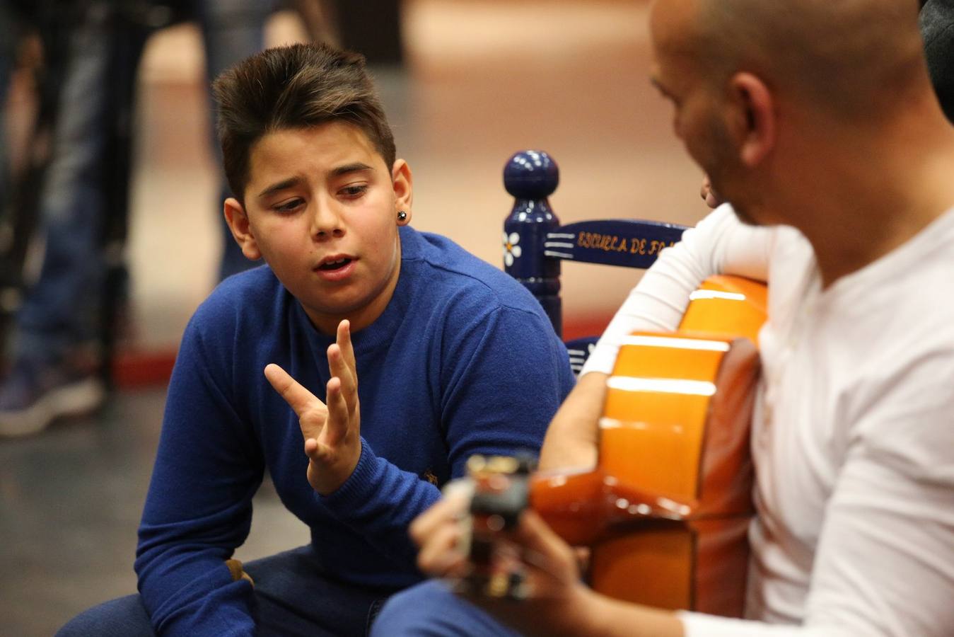 El bailaor Rafael Amargo abre el curso en la Escuela Municipal de Flamenco