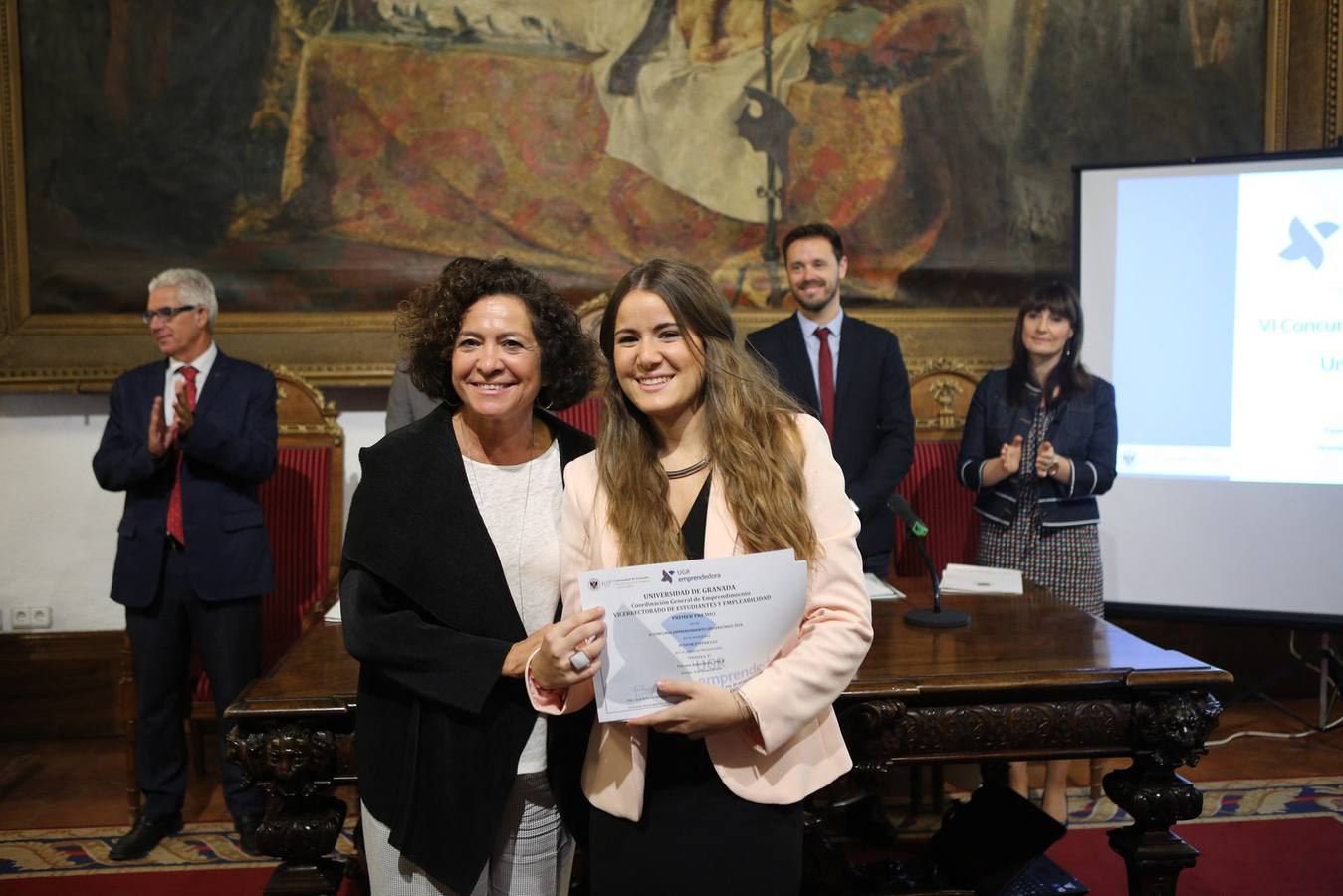 La UGR entrega los premios del VI Concurso de Emprendimiento Universitario 2016