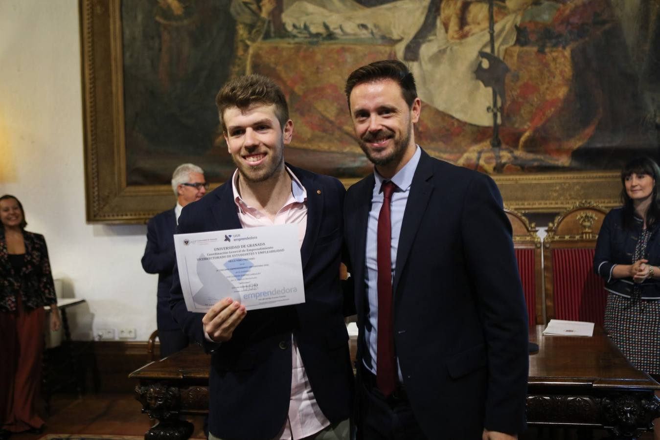 La UGR entrega los premios del VI Concurso de Emprendimiento Universitario 2016