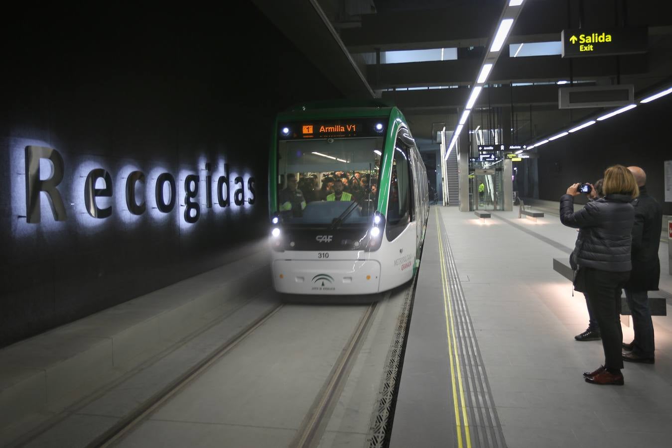 El metro en pruebas ya llega al Zaidín