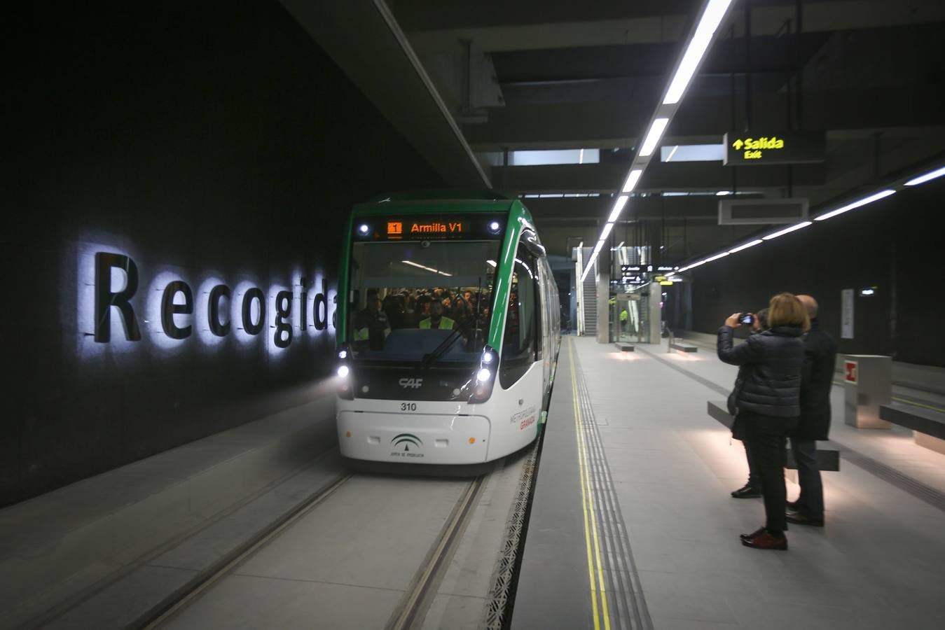 El metro en pruebas ya llega al Zaidín