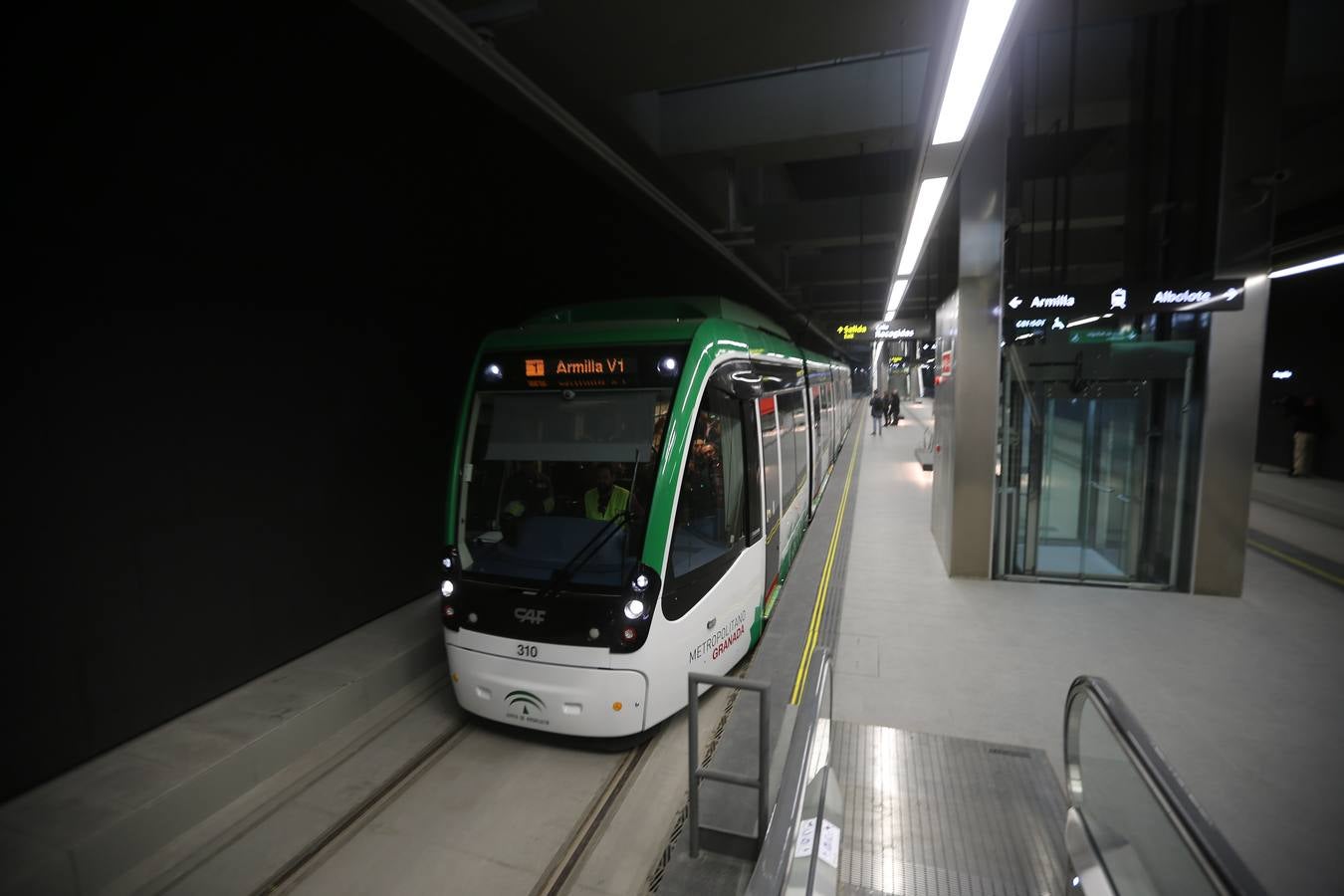 El metro en pruebas ya llega al Zaidín