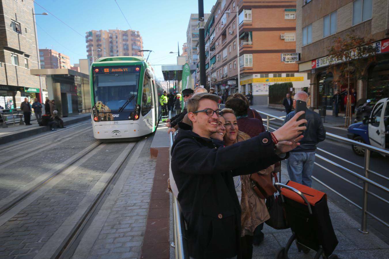 El metro en pruebas ya llega al Zaidín