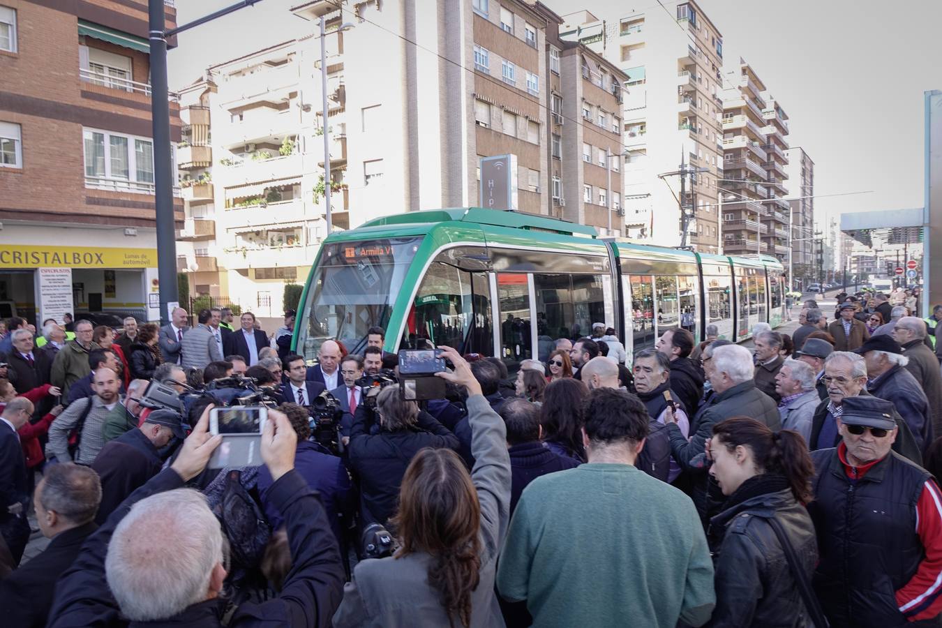 El metro en pruebas ya llega al Zaidín