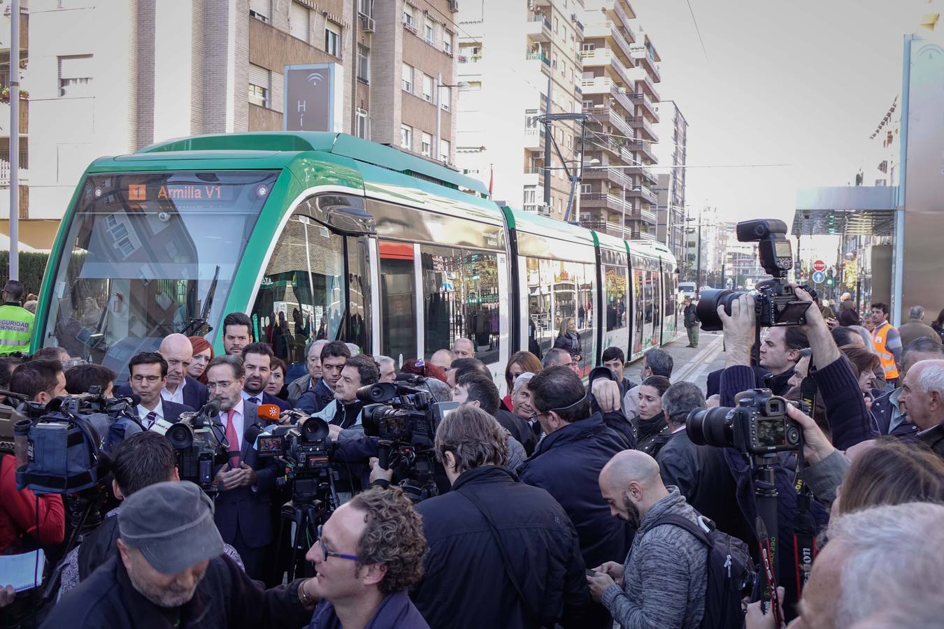 El metro en pruebas ya llega al Zaidín