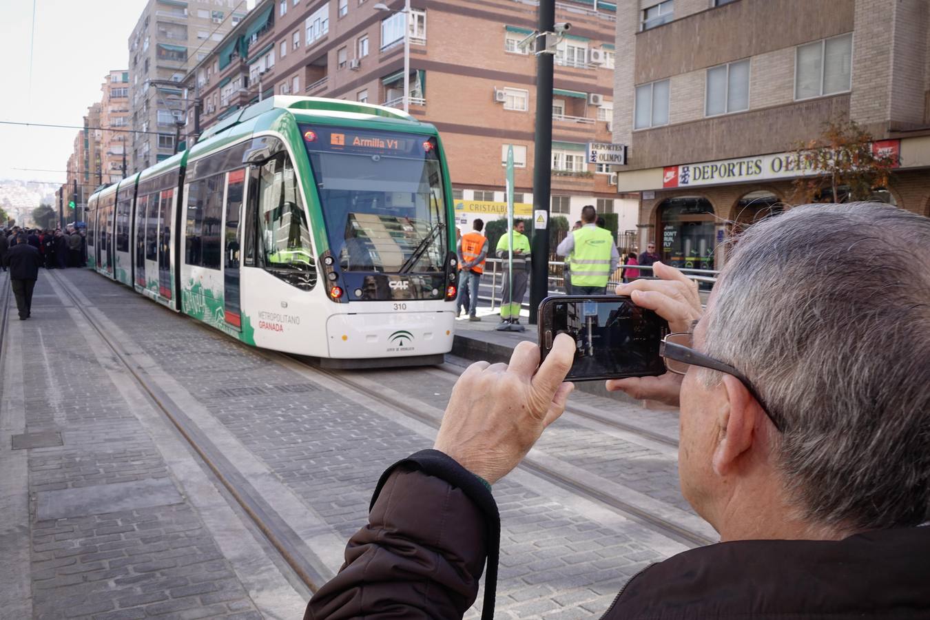 El metro en pruebas ya llega al Zaidín