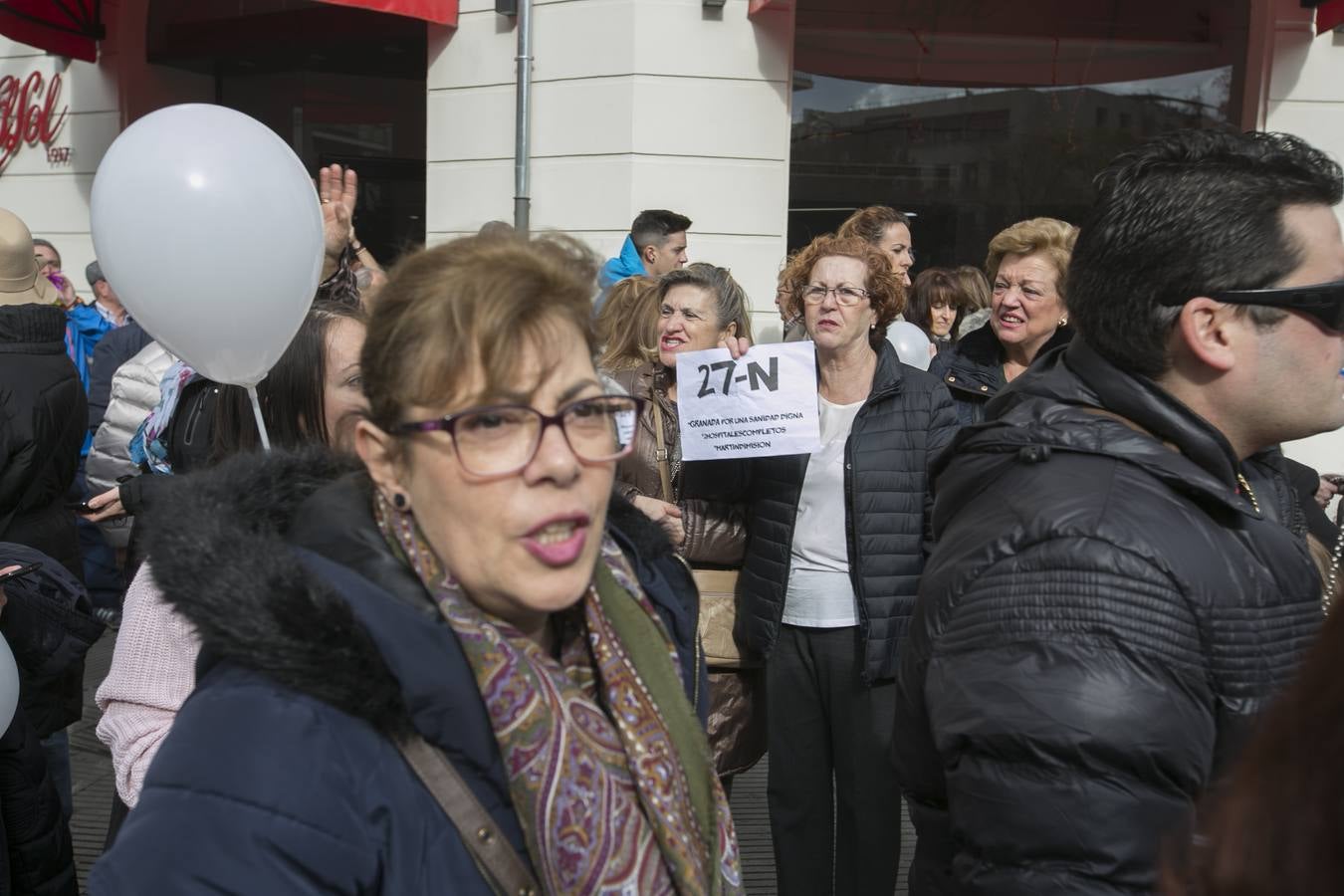 Granada vuelve a gritar para por su sanidad