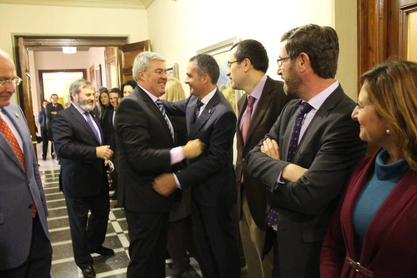 El secretario de Hacienda visita el Ayuntamiento de Jaén